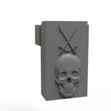 crâne boîte 3d print model - Mito3D