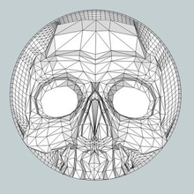 crâne de la boîte divers boite mort pilule casemate ronde tete 3d print model - Mito3D
