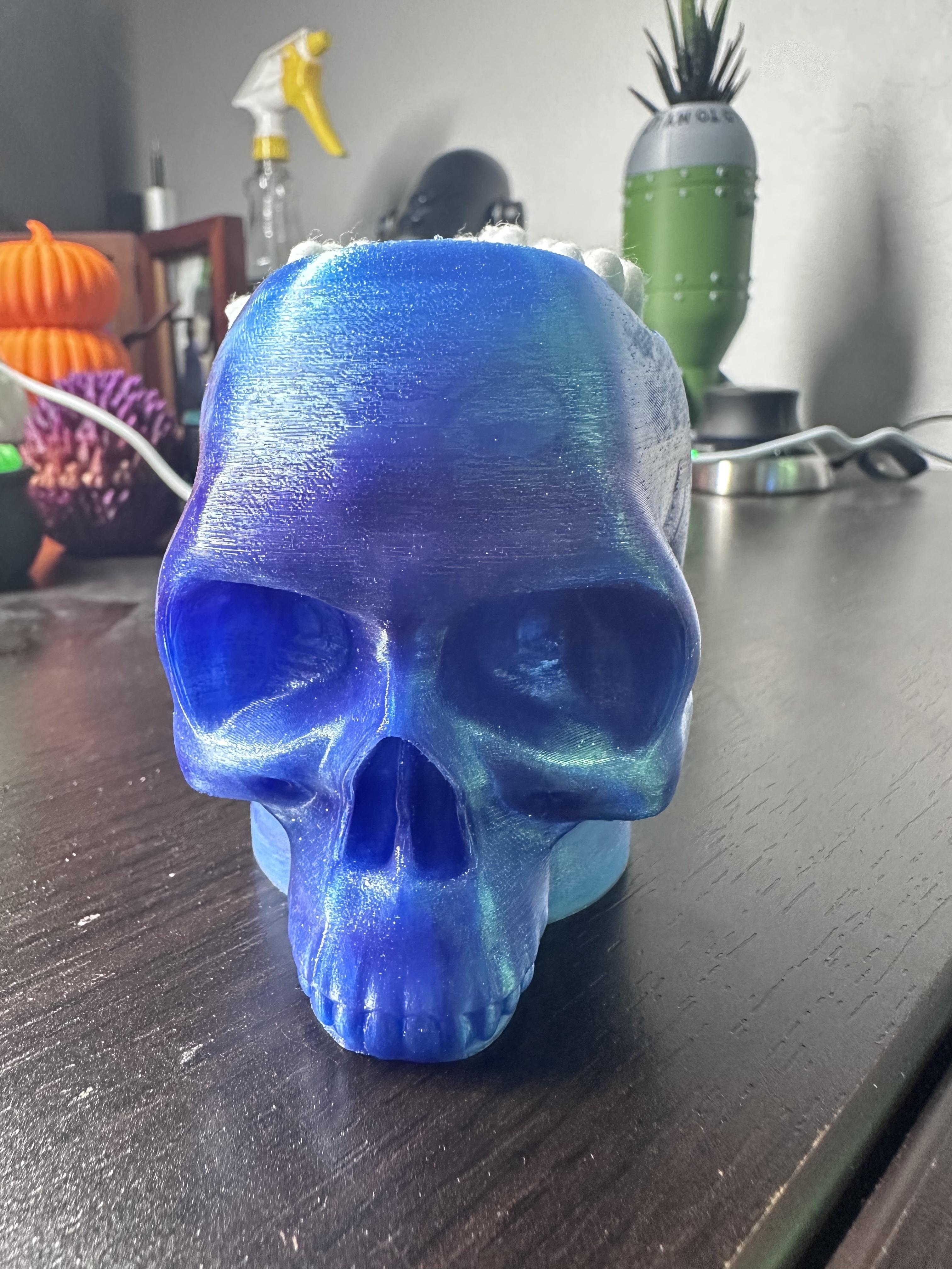 Schädel Süßigkeiten Schüssel Halloween Halloweenxcults Urlaub 3D print model - Mito3D