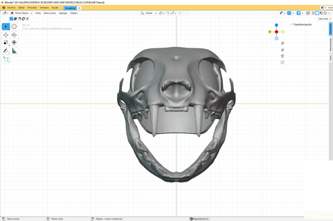 skull cat helmet skullcathelmet airsoft 3d print model - Mito3D