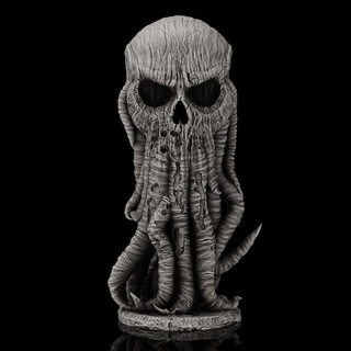 Schädel cthulhu pre supported Büste 3d print model - Mito3D