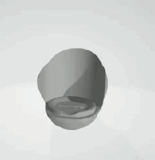 cranio eco punto accendere amazon alexa 3d print model - Mito3D