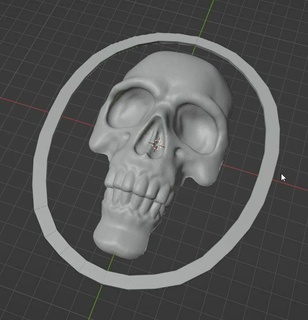 skull form pork pie hat deiselpunkro porkpiehat 3d print model - Mito3D