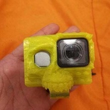 crâne Go Pro héros 567 fpvdrone fpv caméra monter 3d_printing 3d print model - Mito3D