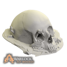 skull hag coven den dnd dungeonsanddragons diorama terrain scatter witch scull demon giant 3d print model - Mito3D