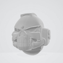 kafatası kask oyun sahne 3d print model - Mito3D