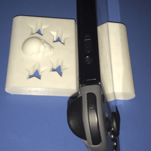 skull ipad phone switch holder gadget 3d print model - Mito3D