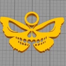 skull keychain pack 3d print model - Mito3D