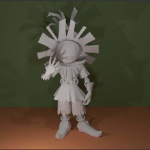 skull kid - majora's mask art models zelda majoras legend 3d print model - Mito3D