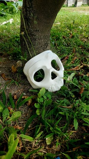 skull mask cosplay skeleton cosplayxcults design resign 3d print model - Mito3D