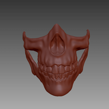 skull mask game halloween dead toy toys 3d print model - Mito3D