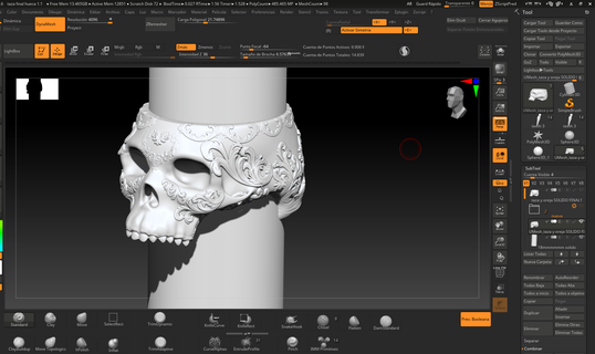 skull ring basic Jewelry 3d print model - Mito3D