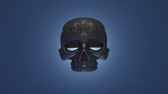 skull ring mask jewelry 3d modeling fashion accessories gothic style versatile unique design 3d print model - Mito3D