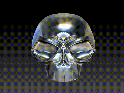 skull skull skull skull bone calaca punk skate  3d print model - Mito3D