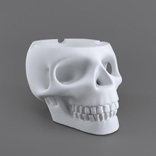 crânio de fumaça-36 a arte moderno modelo decoração decoratieh 3d print model - Mito3D