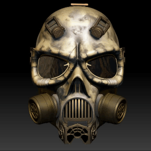 crâne équipe masque airsoft paintball guerre appel devoir soldat Halloween 3d print model - Mito3D