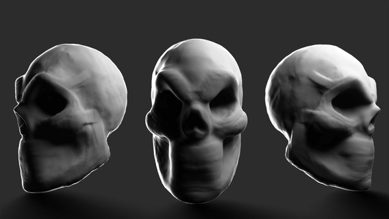cráneo dientes esqueleto cabeza 3d print model - Mito3D