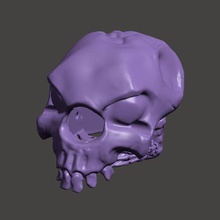 cranio stuzzicadenti baldacchino - 3 pollici sopra vari mostro drone fpv 3d print model - Mito3D