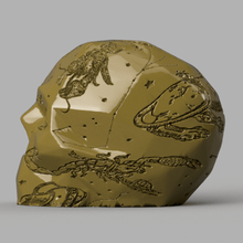 skull x2 skeleton head halloween monster balance scorpion 3d print model - Mito3D