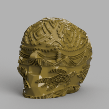 skull x2 skeleton head halloween monster 3d print model - Mito3D