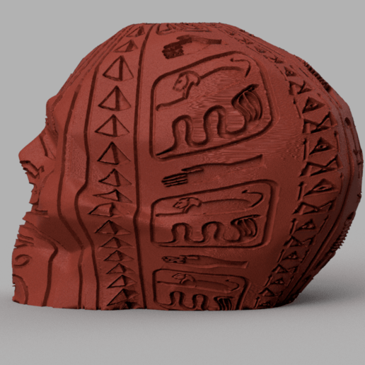 crâne x2 squelette tête Halloween monstre 3D print model - Mito3D