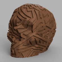 crâne x2 squelette tête Halloween monstre 3d print model - Mito3D