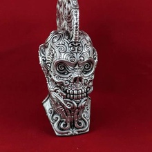 skullhawk art scifi scary bust giger ornate candyskull 3d print model - Mito3D