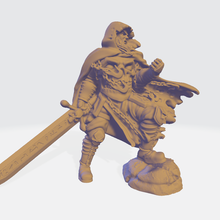 skullknight miniature knight warrior 3d print model - Mito3D
