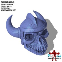 Skullman granja motu compatible 3d print model - Mito3D
