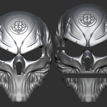 skullmask 3d print model 3d print model - Mito3D