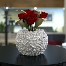 crânes pile plante pot art décoration géométrique fleur megart intérieur jardin terrasse vase élégant imprimable d'appartement crâne drainer trou 3d print model - Mito3D