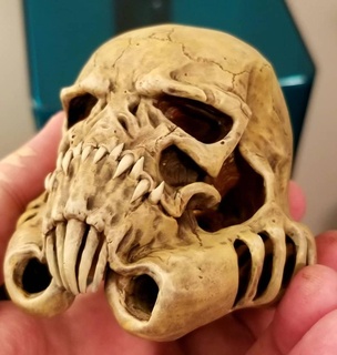 skulltrooper estrella guerras Stormtrooper cráneo coleccionable 3d print model - Mito3D