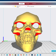 skully 3d print model - Mito3D
