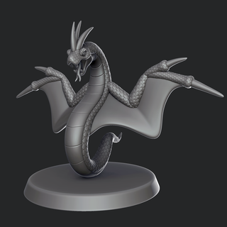 céu serpente serpente dnd 3d print model - Mito3D