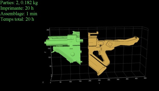 Himmelsbrenner Eid Schicksal 2 Spiel Spieler Video Videospiele exotisch Aktivität Bungie exo Hand Geist Spiele d2 Gewehr 3d print model - Mito3D