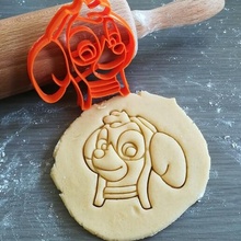 skye paw patrol cookie cutter baking dough shape kitchen bake cookies speculoos 3d print model - Mito3D