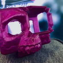 skyeliner hd skull gopro hero 7 mount r/c_vehicles 3d print model - Mito3D