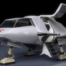 skyfighter interior series tv extraterrestrial invasion alien ship 3d print model - Mito3D