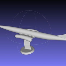 Skylon avión espacial miniatura 3d printing réplica astronave ssto cohete vuelo 3d print model - Mito3D