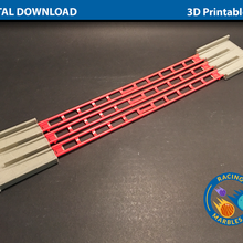 skyrail adattatore traccia marmo gli sport corsa modulare pista giocattolo stelo 3d print model - Mito3D