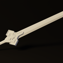 skyrider sword - genshin impact 3d print model - Mito3D