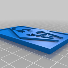 Skyrim placa gadget rpg videogame vídeo jogos 3d print model - Mito3D