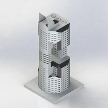 grattacielo edificio architettura alto bellissimo eccezionale città 3d print model - Mito3D