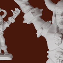 sl alternate chaos mage game fantasy figure miniature heroquest boardgame hero quest warrior 3d print model - Mito3D