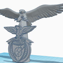 sl benfica statue 3 slb portugal eagle futebol soccer 3d print model - Mito3D