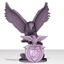 sl benfica statue slb portugal eagle futebol soccer 3d print model - Mito3D