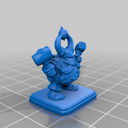 sl chaos dwarf heroquest game boardgame boardgames dwarfs fantasy figures gamesworkshop miniature miniatures tabletop gaming warhammer games 3D print model - Mito3D