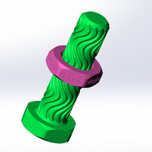 sl st wiggle thread tool toy fitget 3d print model - Mito3D