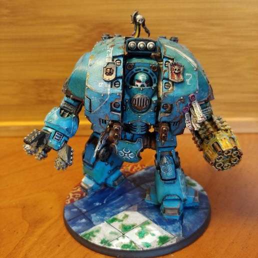 sla supported mark liv casket game tmc DREADNOUGHT - MARK LIV 3D print model - Mito3D