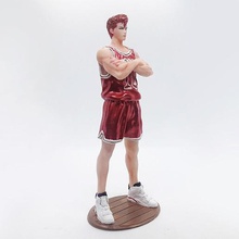 slamdunk sakuragi model 3d print slam dunk art sport basketball anime character cool figurine statue male man 3d print model - Mito3D